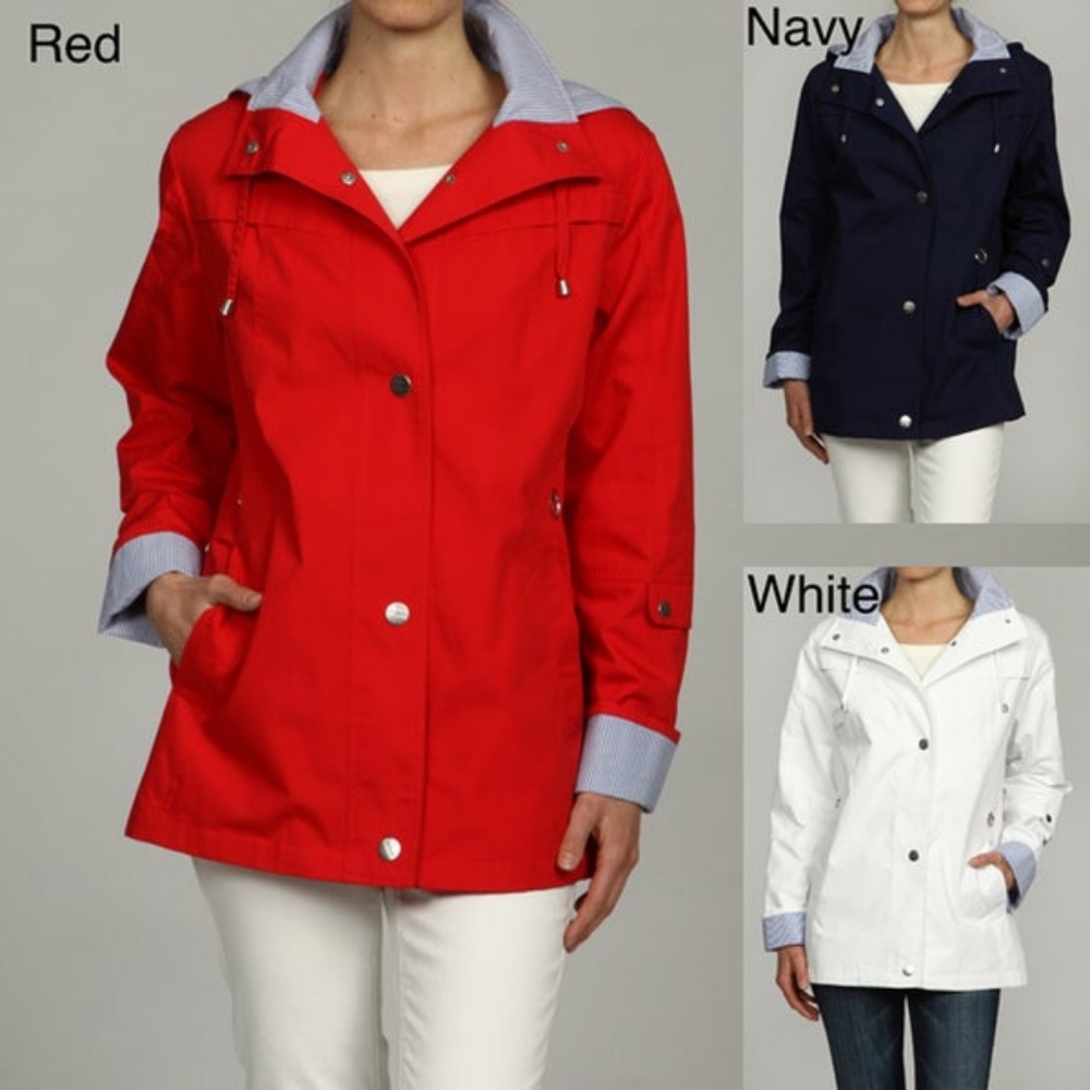 *SOLD* Mackintosh Water-Resistant Hooded Jacket - Picture 1 of 8